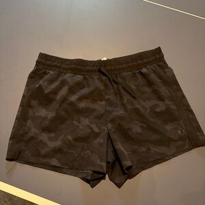 RBX Women's Dark Camouflage Athletic Shorts